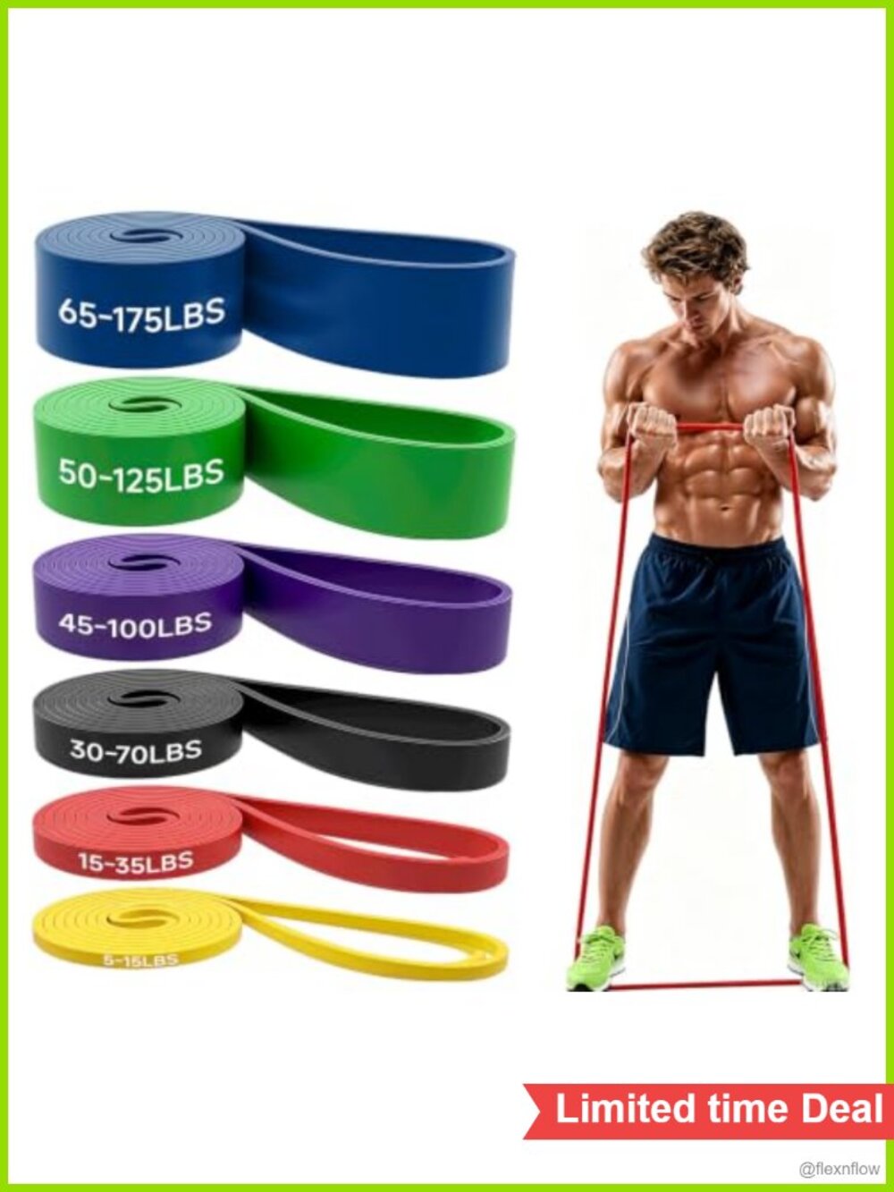 Pull Up Assistance Bands, Heavy Duty Exercise Bands for Working Out